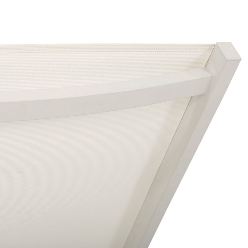 MODESTA CHAISE LOUNGE, White