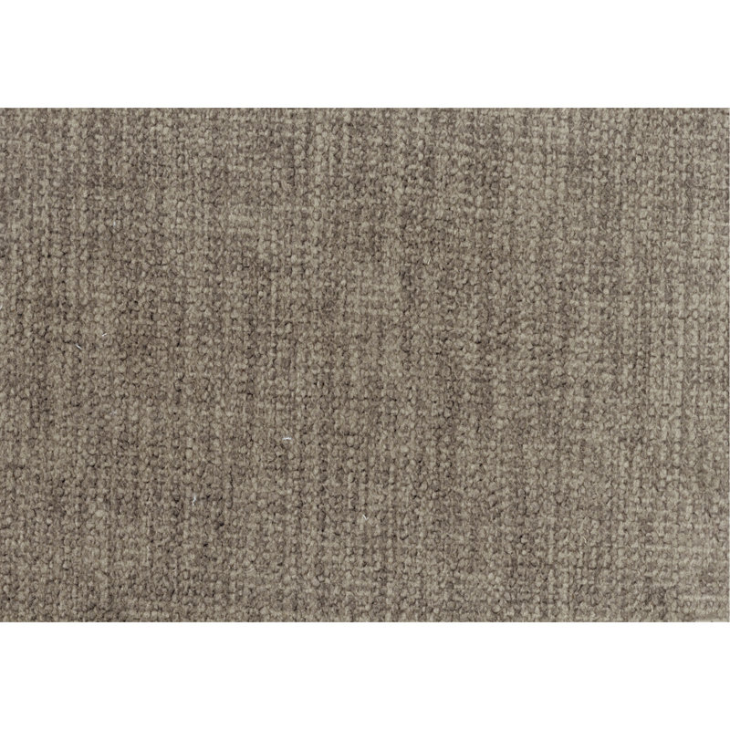 Ensemble de canapé contemporain 2 pièces avec canapé brun et causeuse en chenille rembourrée en mousse, Brun