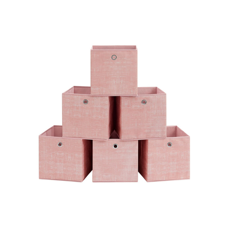 Rebrilliant Fabric Storage Bag, Pink