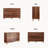 6 Drawer Dresser For Bedroom, 47" Wide Mid-Century Chest Of Drawers With Solid Wood Legs, Dark Walnut Wood Dresser With 6 Storage Drawers For Bedroom, Living Room, Tv Stand
