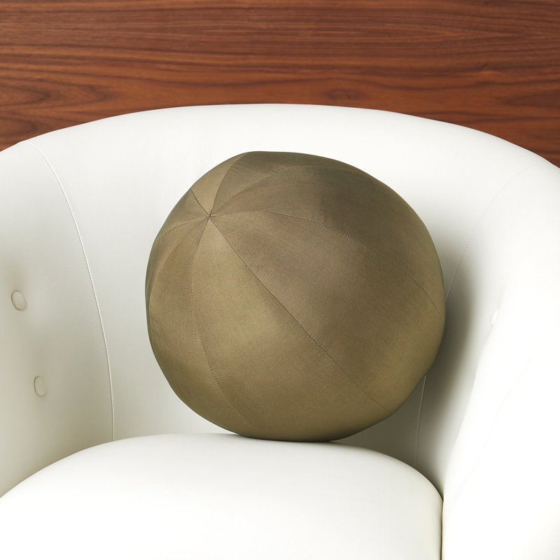 Coussin Ronde - Olive, Vert