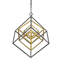 Lustre géométrique unique à 3 lumières Goulart-32059669