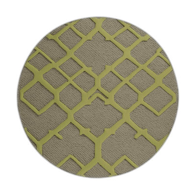 Trellis Brown Indoor and Outdoor Area Rug