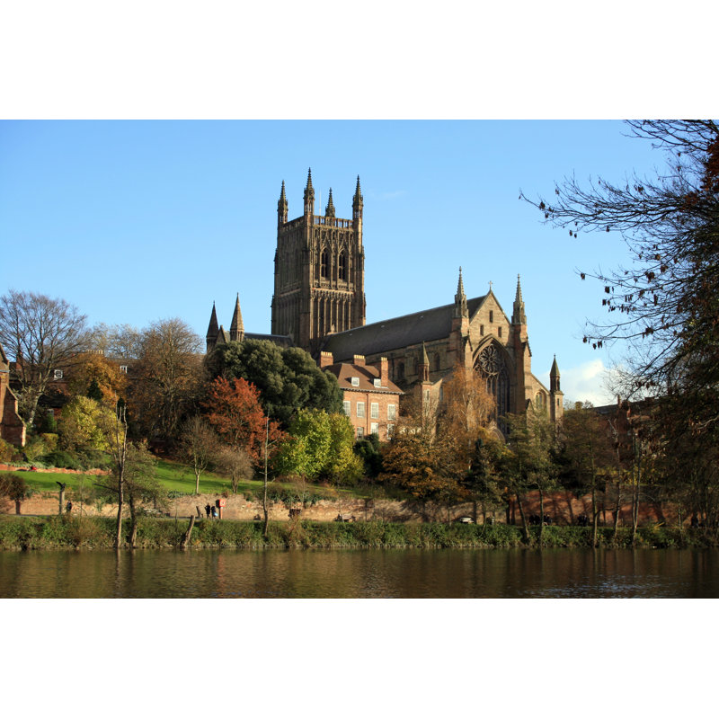 Worcester Cathedral by Donyanedomam - Wrapped Canvas Print, 61cm H x 91cm W x 3.8cm D