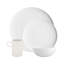 Domo White Porcelain Dinner Plate