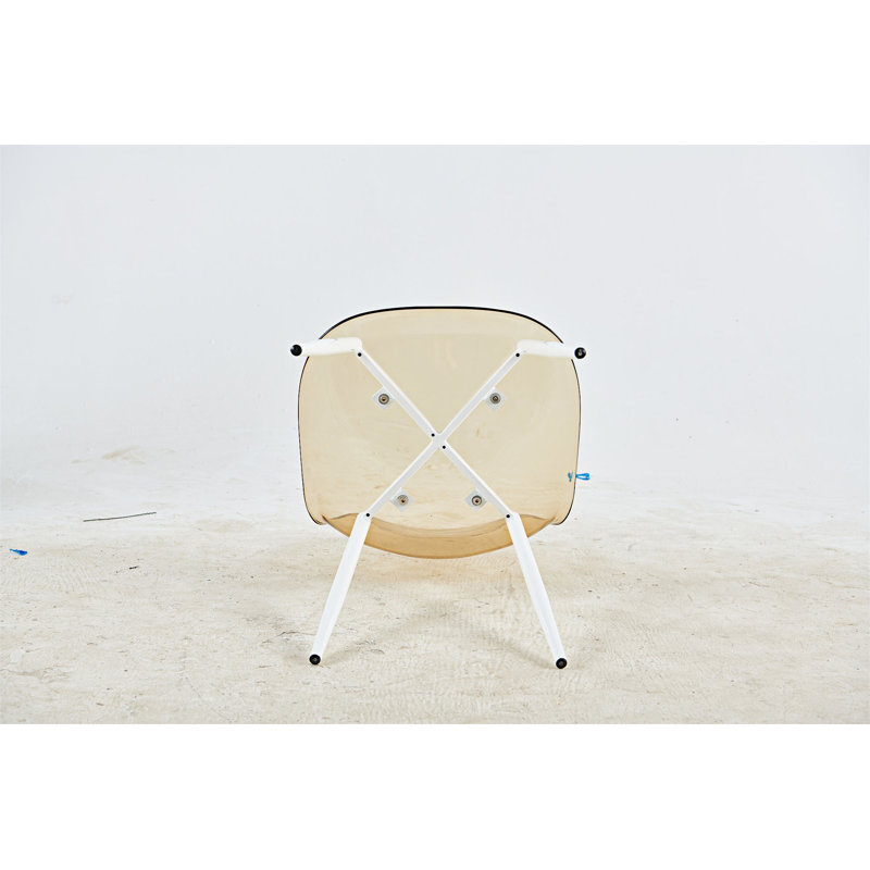 Ensemble de 4 chaises d'appoint Accent Chair, Jaune