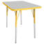 Table d'activité rectangulaire à hauteur réglable en forme de T-42177785-99069326-99069334