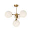 Lustre linéaire moderne Spoutnik à 4 lumières Nedra-66310503
