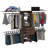 Closet System, Bedroom, Dark Walnut