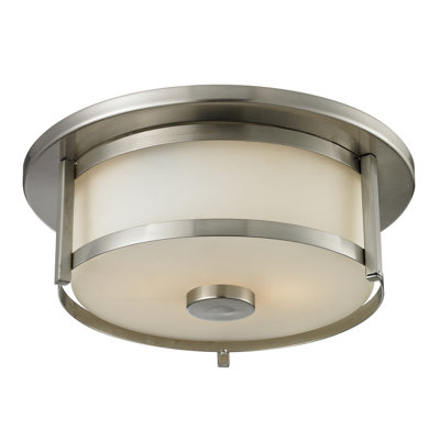 Attah Glass Flush Mount