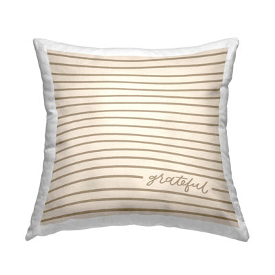Polyester Throw Square Pillow Cover & Insert