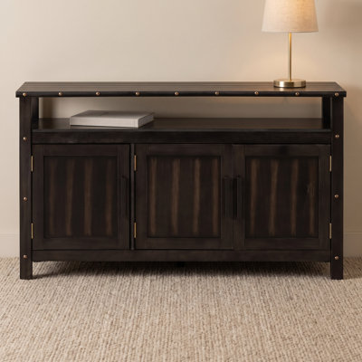 55.1'' Wood Sideboard With 3-door Storage