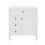 Meuble-lavabo autoportant de 30 po avec lavabo supérieur, meuble-lavabo moderne encastrable avec 2 tiroirs et un tiroir basculant-1285802078