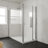 OVE Decors 72" x 36" Rectangle Shower Base Pan, White Acrylic, Hidden Side Drain, Reversible Design