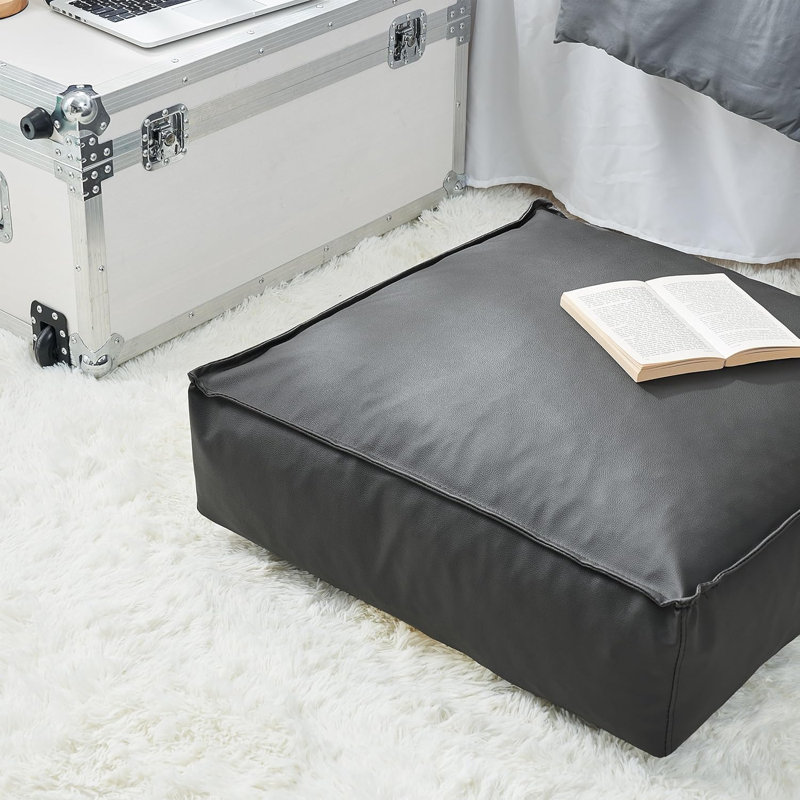 Coussin Rainha College, Gris mousse