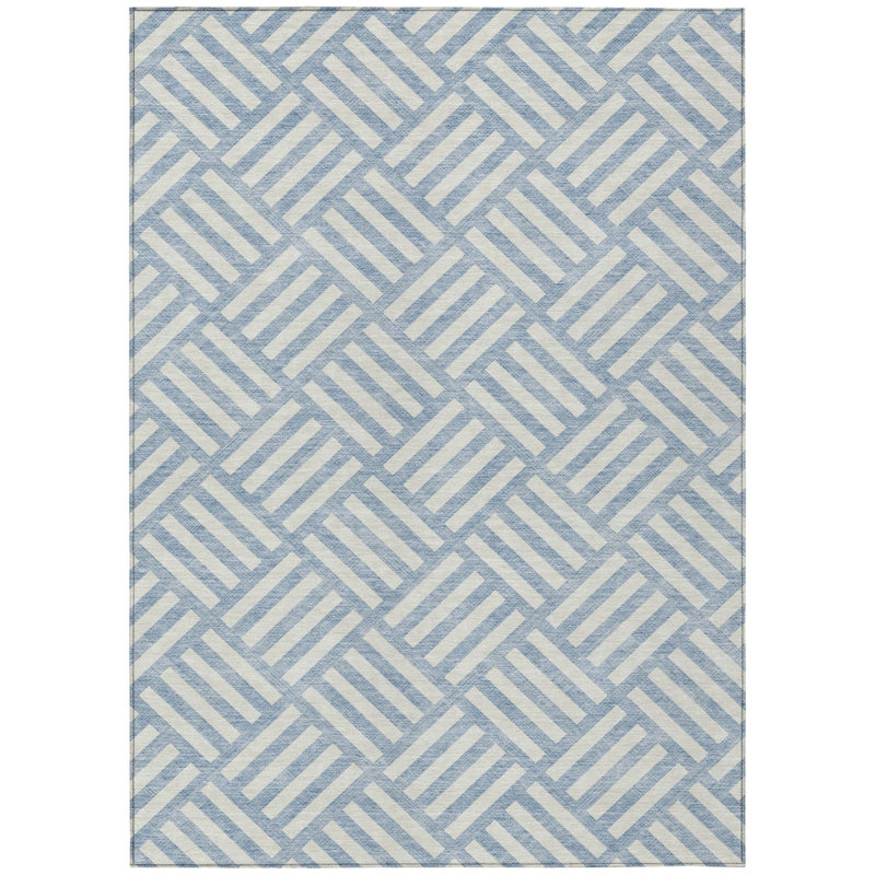 Tapis intérieur / extérieur ivoire lavable 3 pi x 5 pi