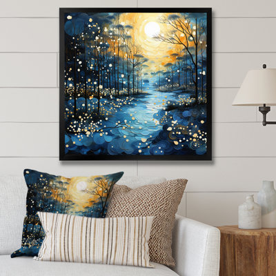 " Blue River Reflections Of Serenity IV "
