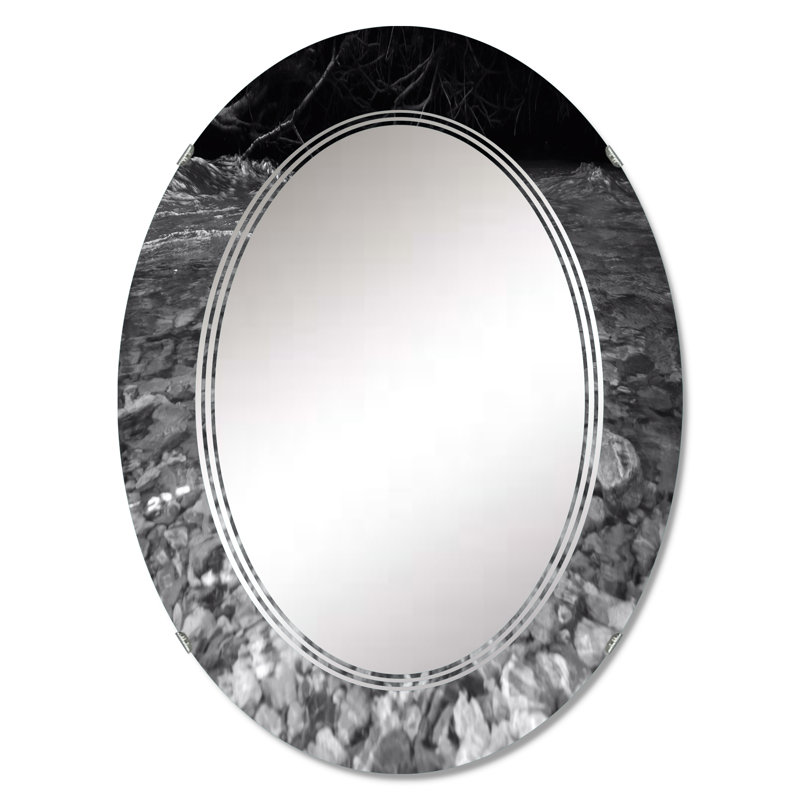 Oval Mirror, 36" x 24"