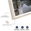 Décoration murale Mountain Mirror III Shadowbox Print par Notoriart, cadre en chêne naturel, 24 x 30-129532211-129532213
