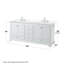 Ensemble de meuble-lavabo double Deborah-128067284-128067289