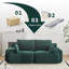 Grand canapé modulaire 2 places 84,25 po Kirkhill Boneless-130518380