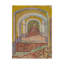 "Le couloir dans le papier d'asile" par Vincent Van Gogh - reproduction d'art sur toile-131487148
