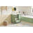 Bathroom Vanity with Sink (Green)