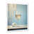 White Single Picture Framed