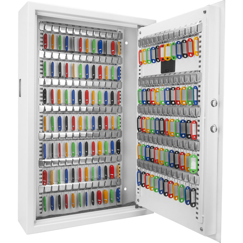 Coffre-fort mural à 144 clés avec armoire numérique, H 26 po x l 17 po x P 5 po