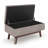 Owen 36"W Upholstered Mid-Century Modern Rectangular Lift-Top Ottoman with Tufted Detail-540842613