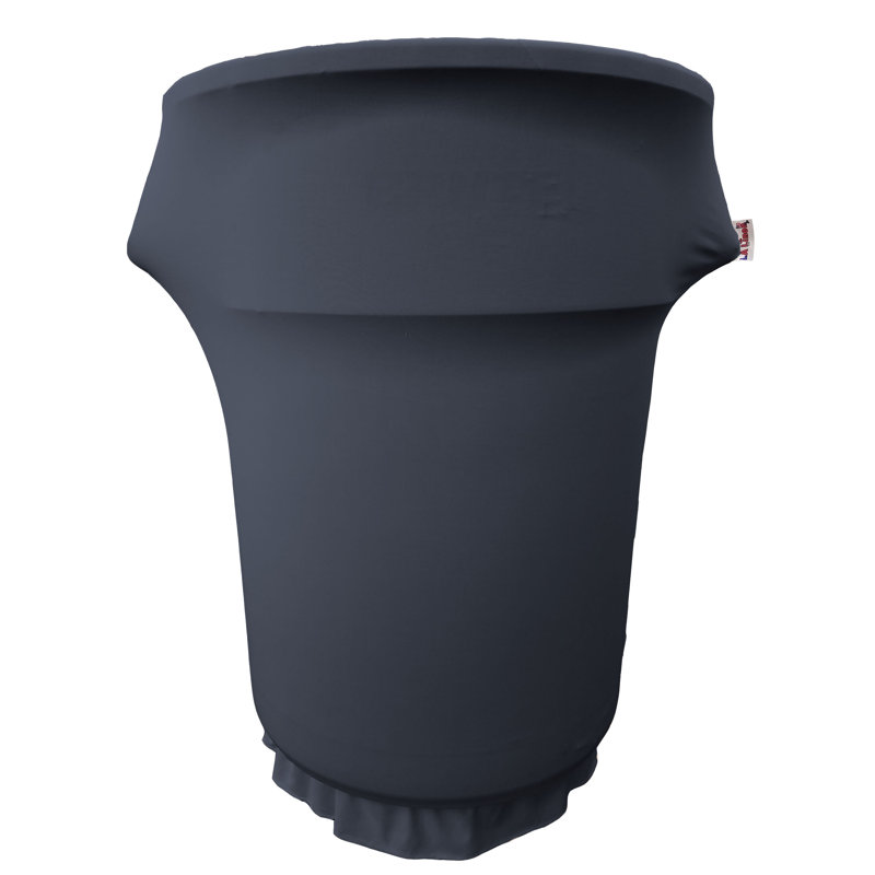 Housse pour poubelle Spandex, Bleu marine