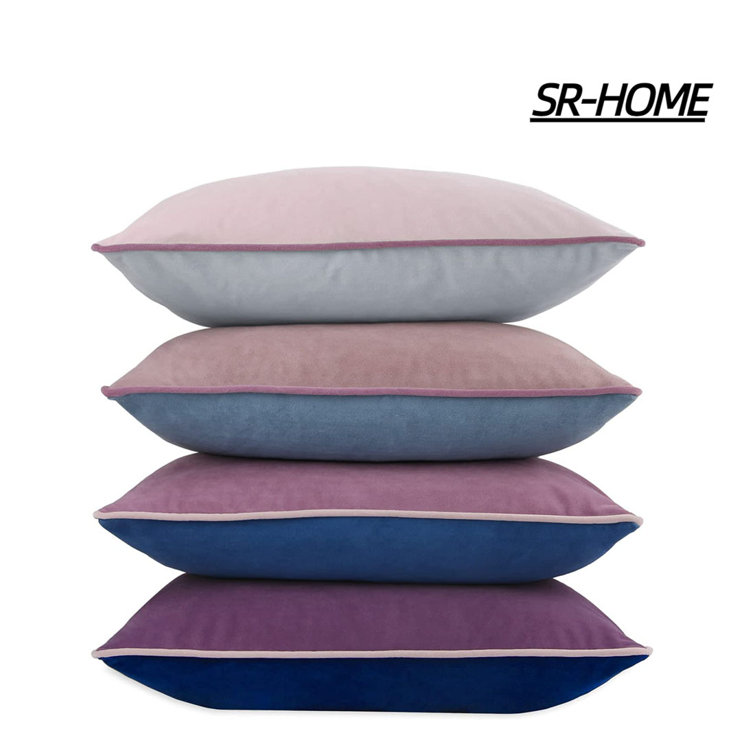 SR-HOME Velvet Pillow Cover