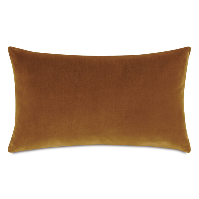 Coussin Brahms, Rectangle H 13 po x l 22 po, Orange