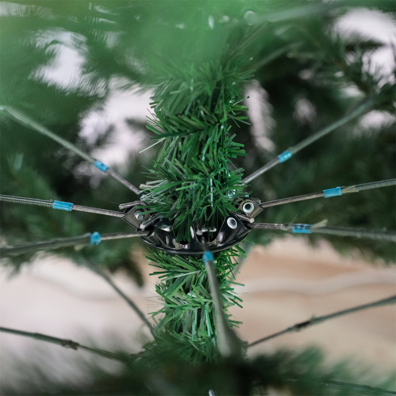 Artificial Christmas Tree, 6.99 ft, Not Pre-Lit