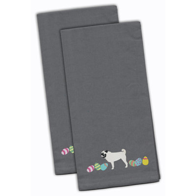 Cotton Embroidered Tea Towel Kitchen Towel