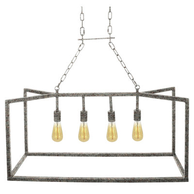 Nevada 4 - Light Kitchen Island Linear Pendant