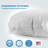 95% Feather 5% Down Round Decorative Pillow Insert Sham Stuffer-36523638