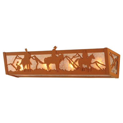 Rustic Lodge 4 - Light Bath Bar
