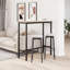 Metal Base Dining Table-455076261-455076248