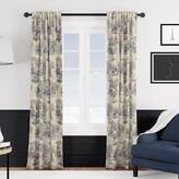 The Tailor's Bed Promenade 100% Cotton Room Darkening Curtain Panel ...