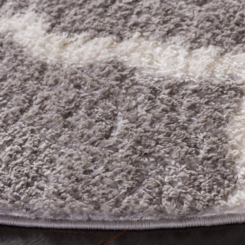 Tahoe Shag Performance Geometric Rug, Rectangle 8' x 10'