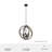 Gablecrest 1 - Light 19 inch Globe Pendant