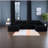 Compression Sectionals with Storage, 134 Inch Plush Modern U Shape for Home