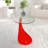 Cate Glass Top End Table Built-In Outlets-1465132512