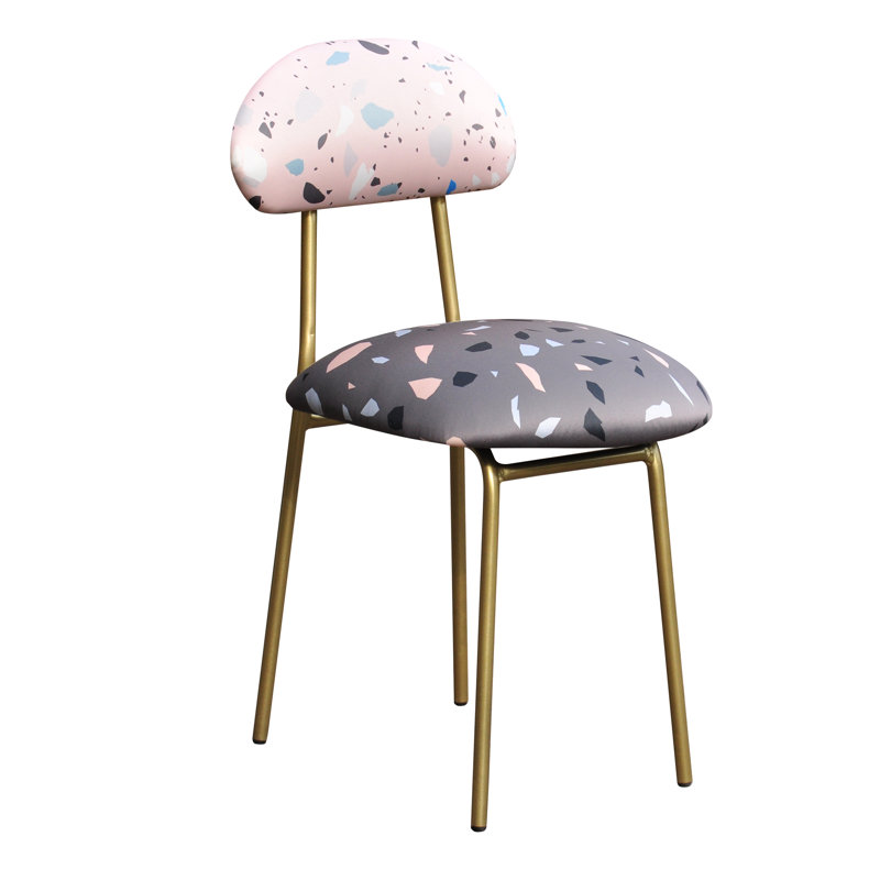 Terrazzo Upholstered Slipper Chair
