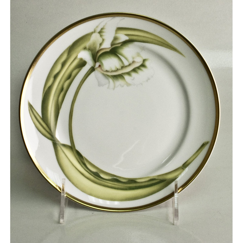 Tulips Porcelain Bread And Butter Plate