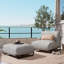 Cloud Sponge Beanbag Chair And Ottoman Set