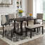 Abdulazis 6 - Person Trestle Dining Set-388385304
