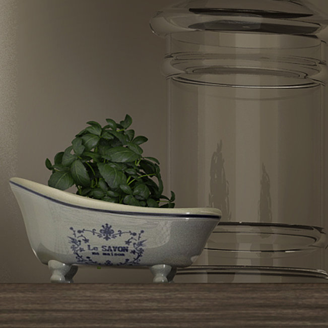 Kingston Brass Le Savon 5-11/16-Inch Mini Tub