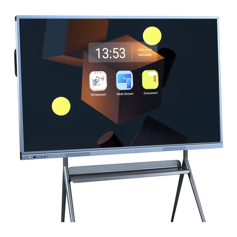 JYXCN Smart Board 55 po à écran tactile tactile 4K à double affichage interactif sans fil pour bureau de classe